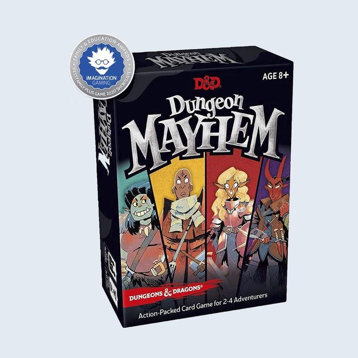 Dungeon Mayhem card game cover