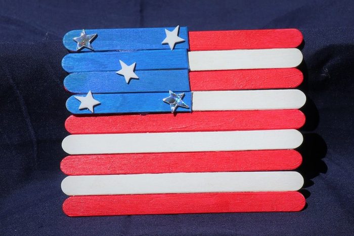 Fourth Of July Magnetic Flag Craft Kit
