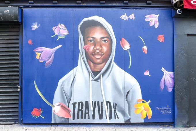 Trayvon Martin Mural in New York City