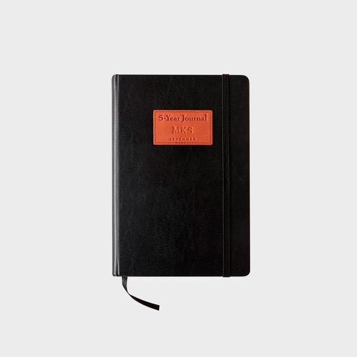 Levenger Luxe Leather Five Year Journal