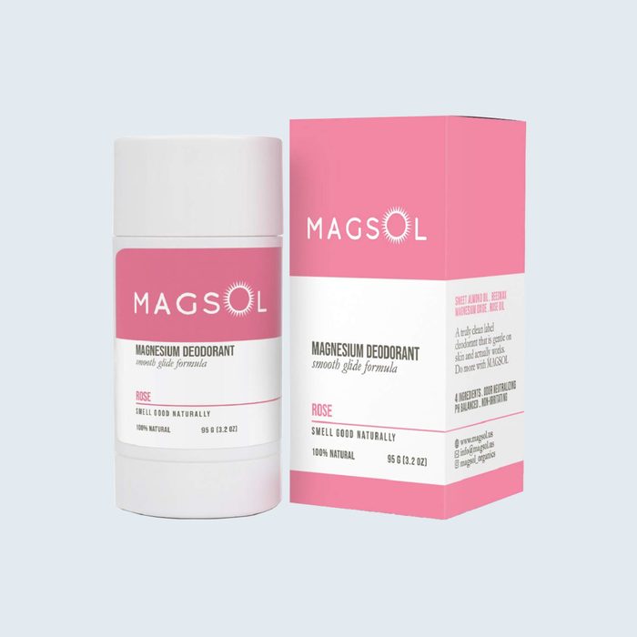 Magsol Natural Deodorant With Magnesium