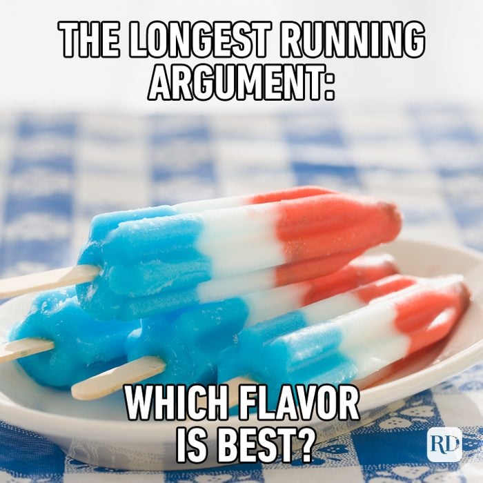 meme text: The Longest Running Argument Which Flavor Is Best?