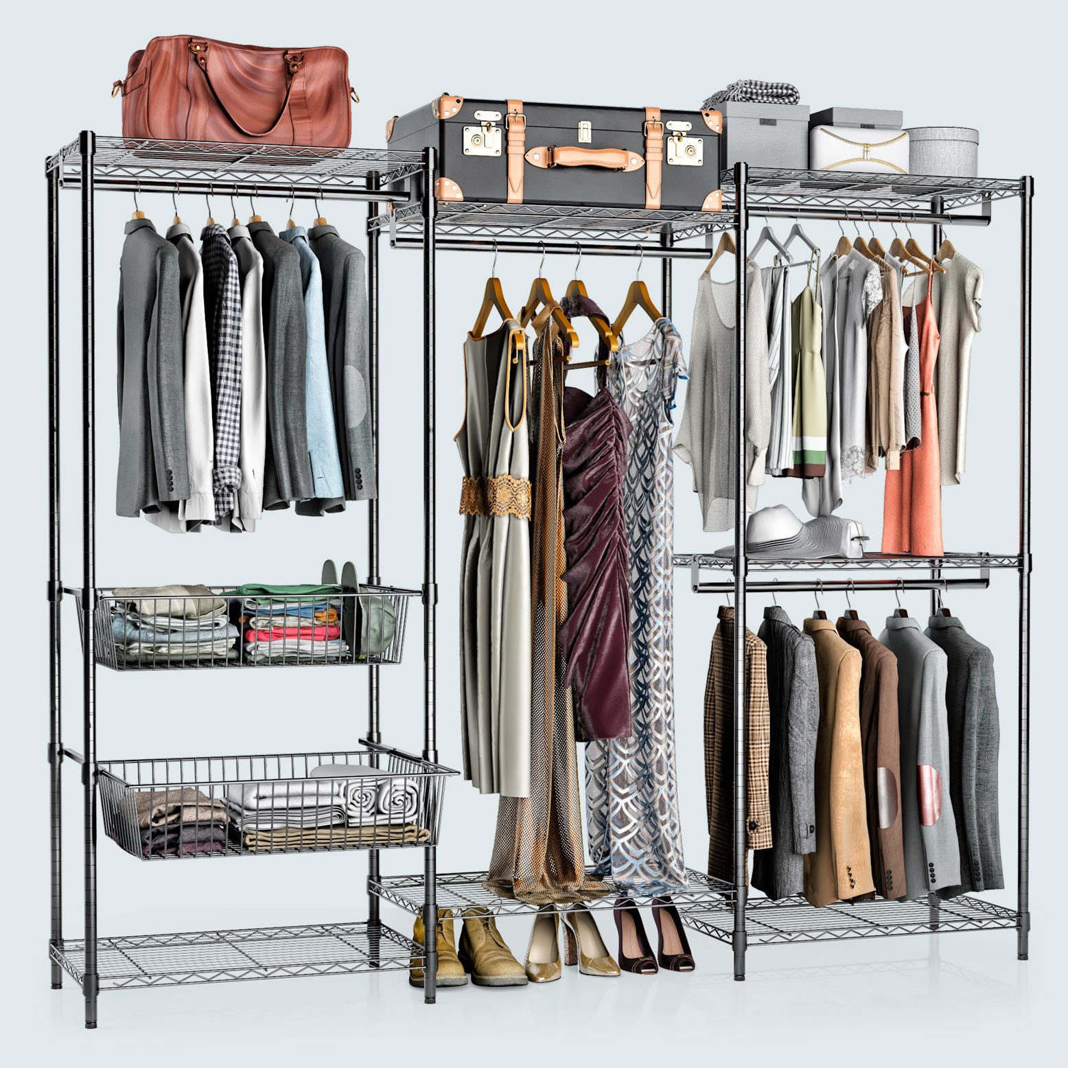 5 Best Portable Closets for Every Storage Space Needs