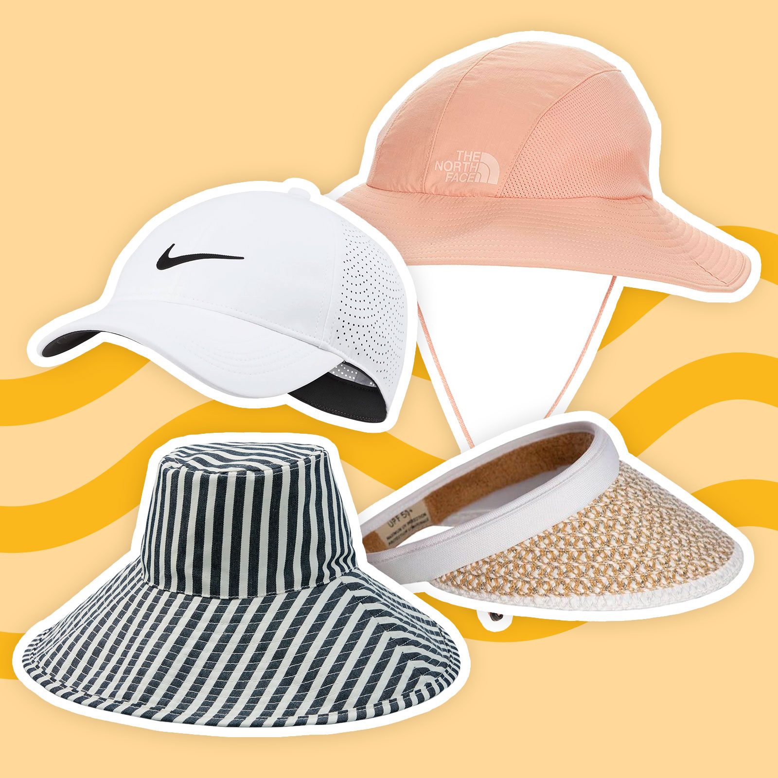 Hats Summer Anti Uv Protection Beach Caps Simple Outdoor Sun Hats 