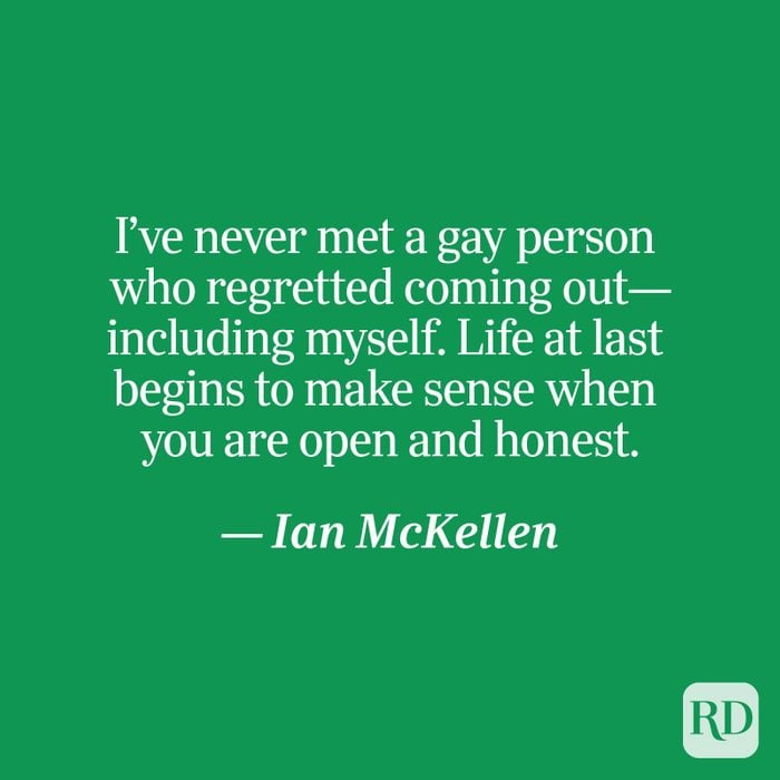 McKellen quote on green