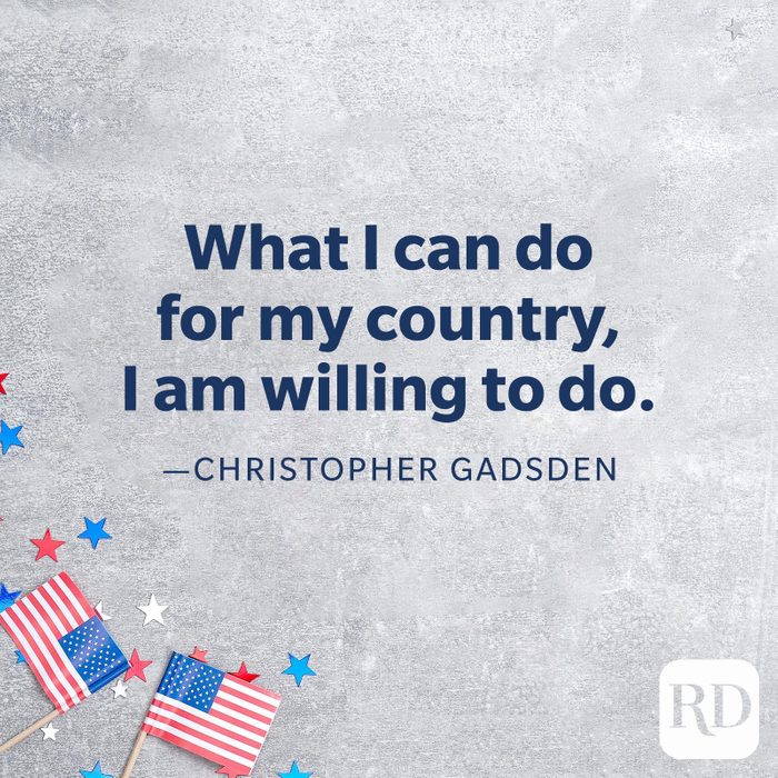 Memorial Day Quote By Christopher Gadsen