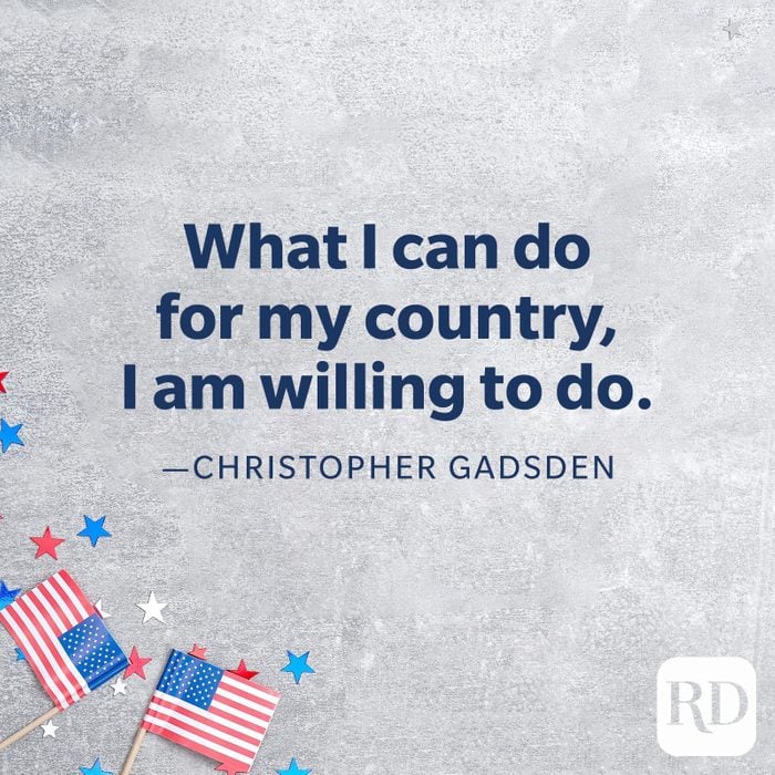 Memorial Day Quote By Christopher Gadsen