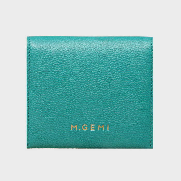The Alice Teal Leather Wallet Ecomm Via Mgemi
