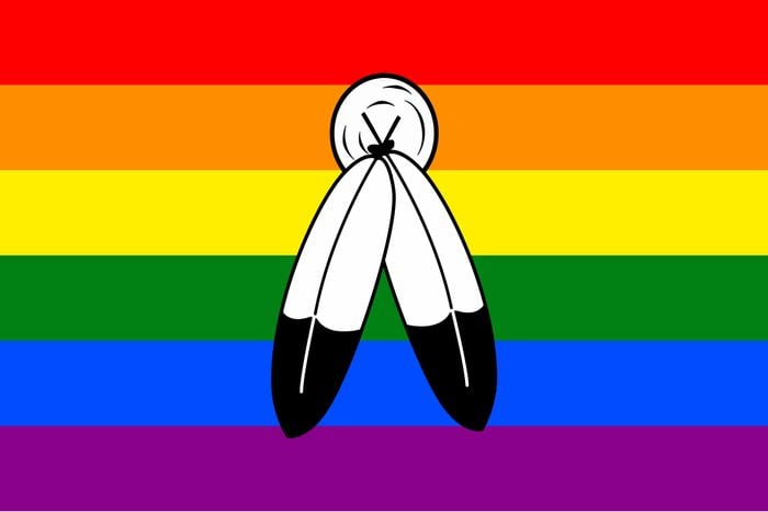 Lesbian Stripes  LGBTQ Rainbow Pride 6" x 4" Flag With Black Base