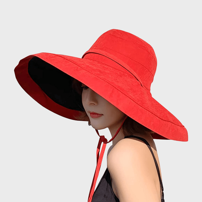 Womens Sun Hat Packable Reversible Bucket Hat Ecomm Via Amazon