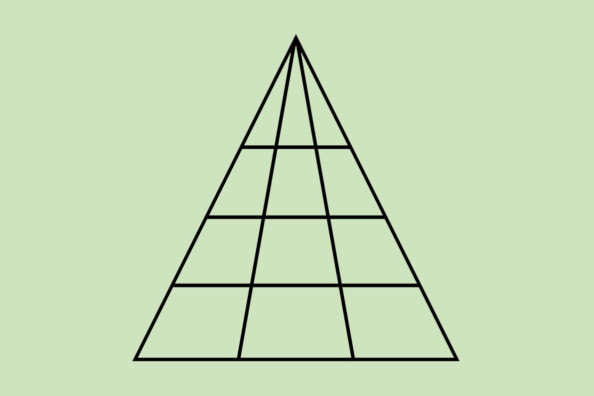 how many triangles do you see?