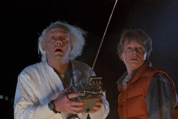 Scene from Back To The Future