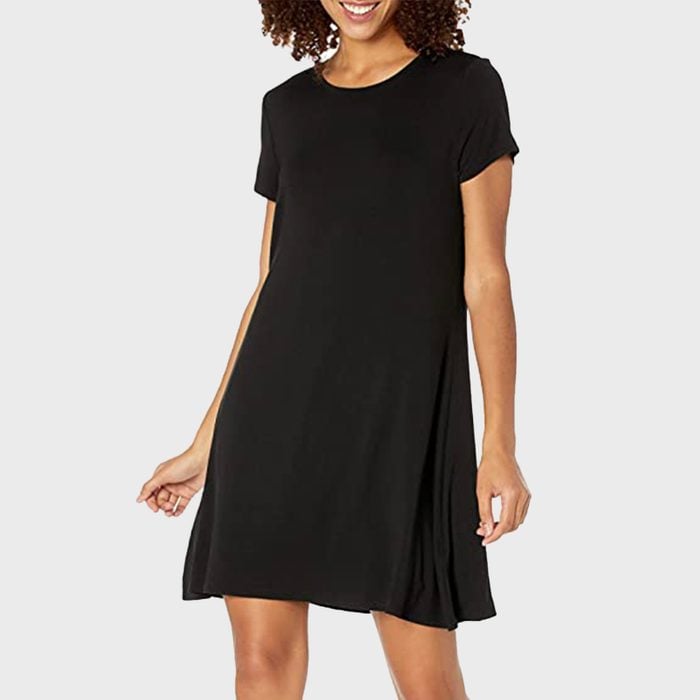 Amazon Essentials Short-Sleeve Scoop Neck Dress