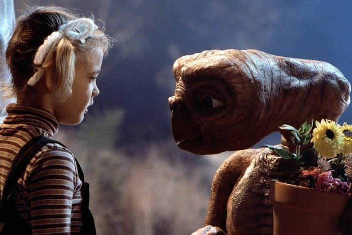 Scene from E.T. The Extra Terrestrial