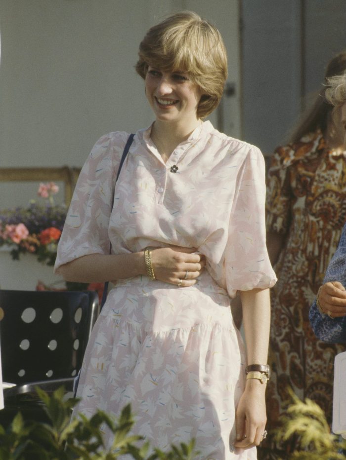 Lady Diana At Polo