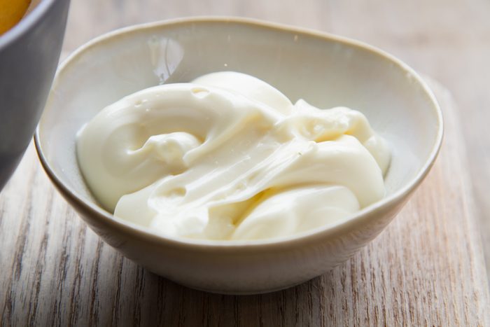 mayonnaise in bolw