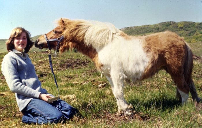 Diana with pony