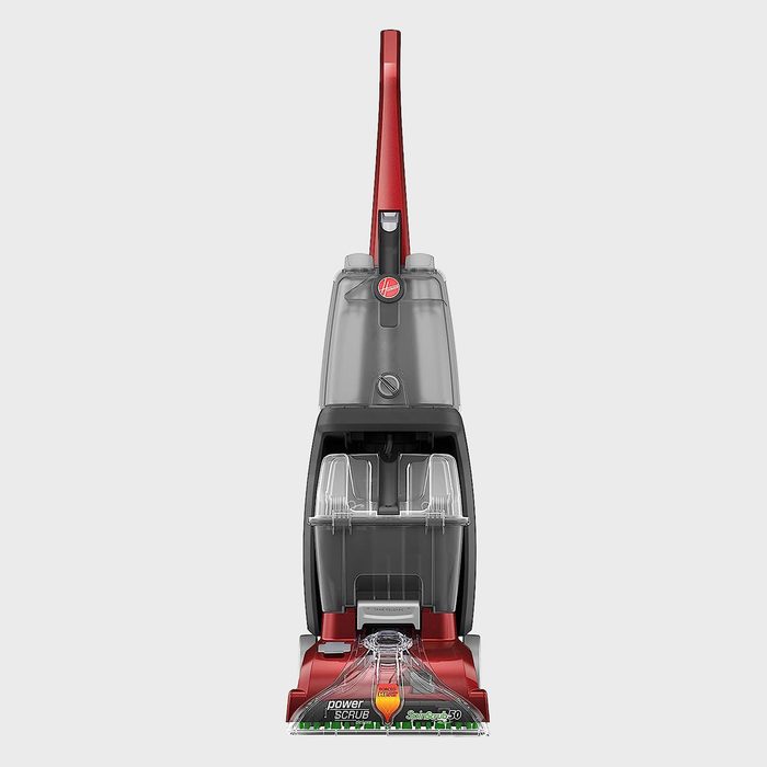 Hoover Red Power Scrub Deluxe Carpet Cleaner Machine