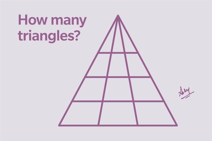 How Many Triangles Do You See In This Puzzle 1