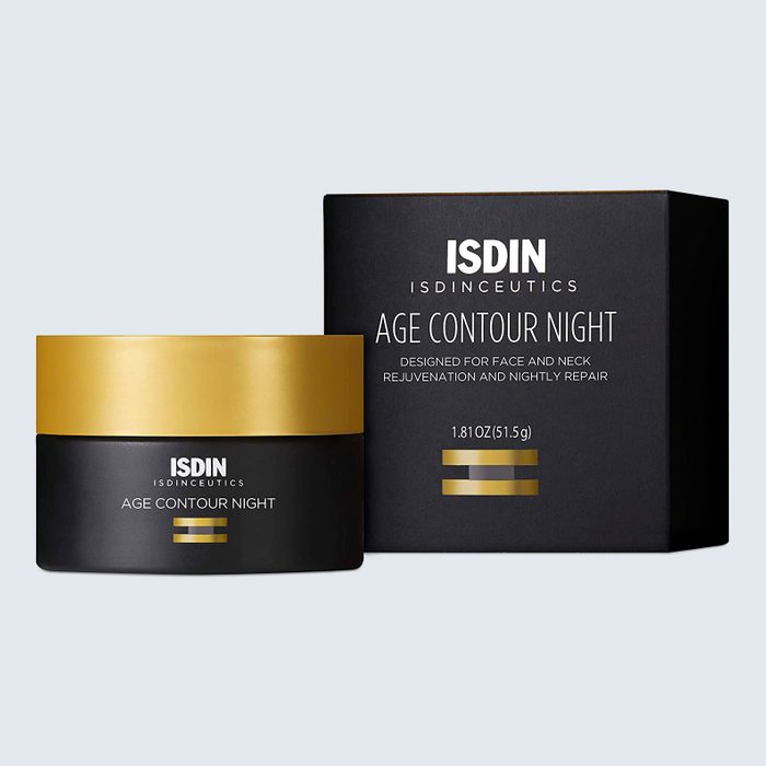 Isdin Age Contour Night Face And Neck Cream With Melatonin And Peptides