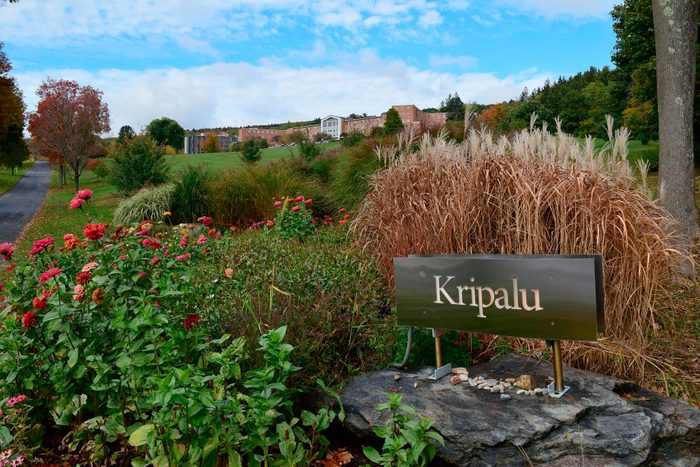 view of exterior and sign of Kripalu Center For Yoga & Health, Massachusetts