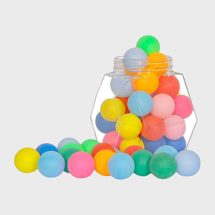 Lestiour Ping Pong Balls 50 Pack Colored Ecomm Via Amazon.com