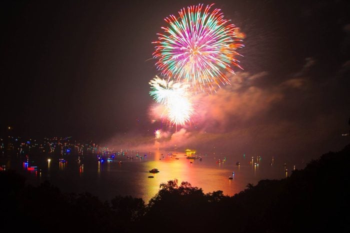 Ventris Trail's End Resort Fireworks Display Arkansas Via Facebook