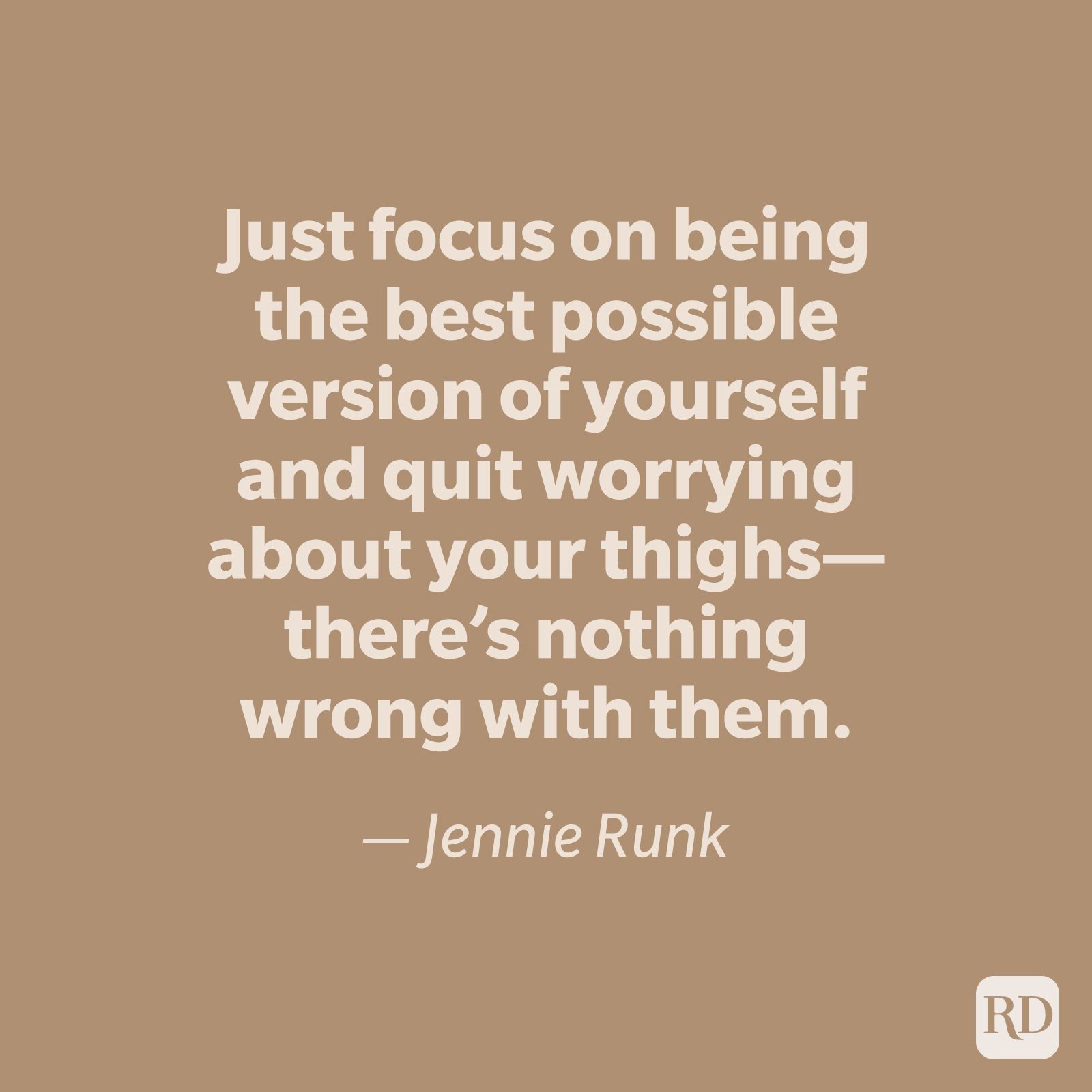 Jennie Runk quote