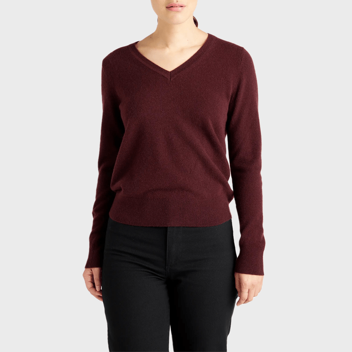 Chasmere V Neck Sweater Ecomm Via Onequince
