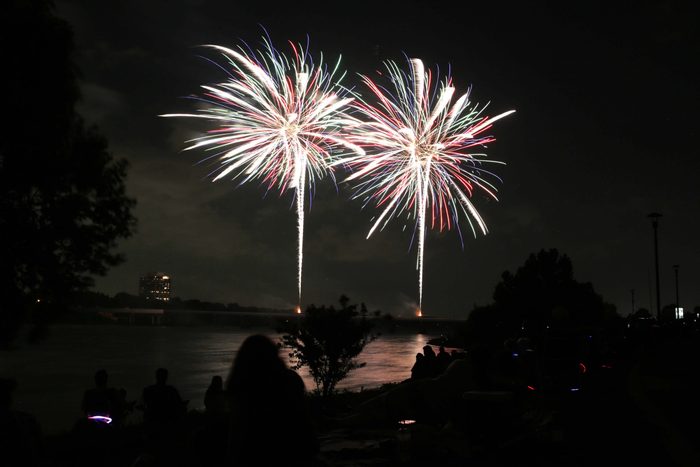 Oklahoma Fireworks Display