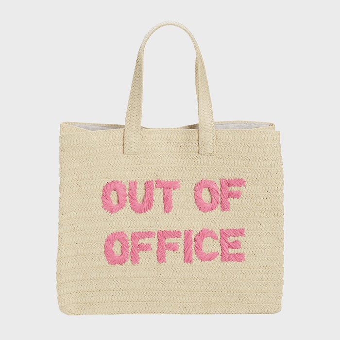 Out Of Office Straw Tote Ecomm Via Nordstrom