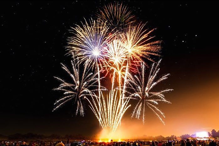 Scottsdale Arizona Firework Display Via Instagram 2