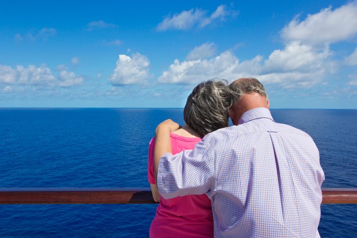 Senior Couple on a Cruise Vacation
