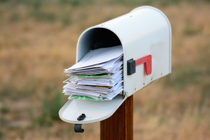 Overflowing Mailbox