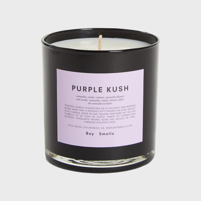 Boy Smells Purple Kush candle