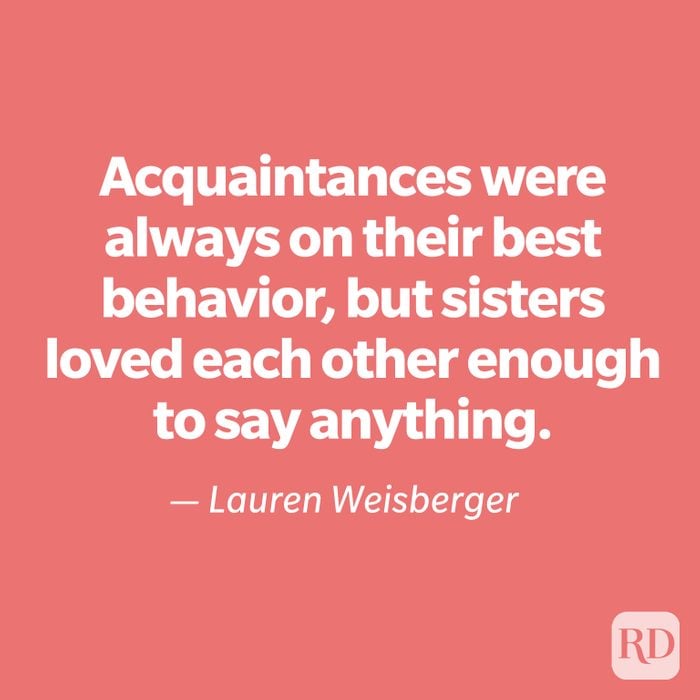 Sister Quotes Lauren Weisberger