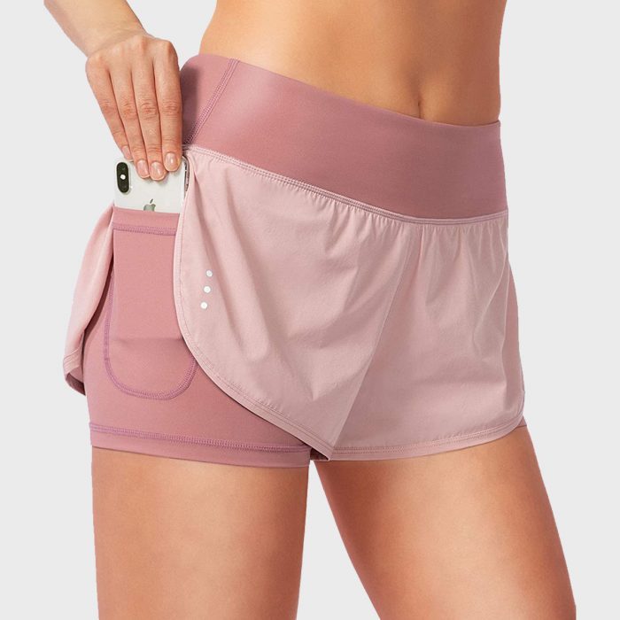 Soothfeel 2 In 1 Running Shorts