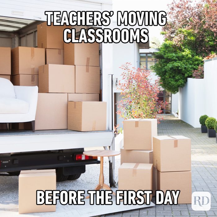 Teacher’s Moving Classrooms Before The First Day