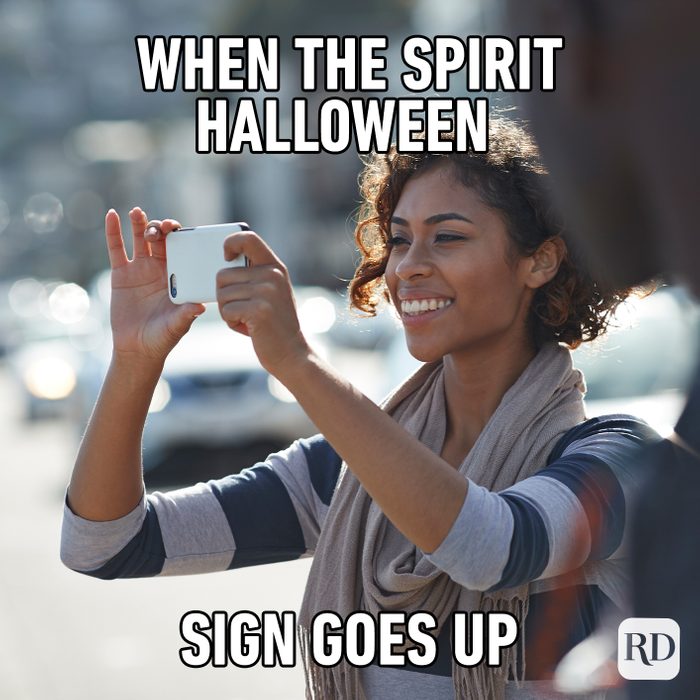 When The Spirit Halloween Sign Goes Up