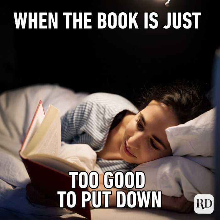 When The Book Is Just Too Good To Put Down