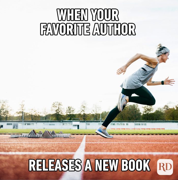 When Your Favorite Author Releases A New Book