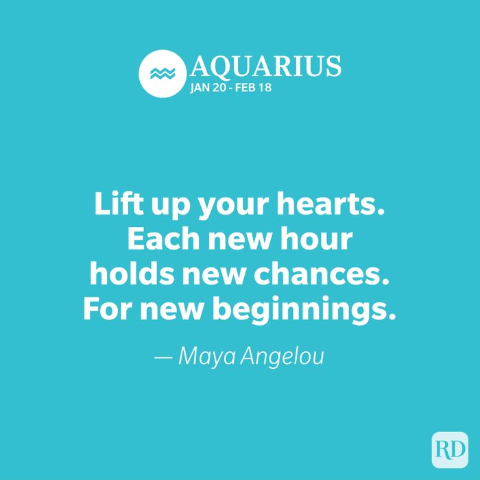 Aquarius quote