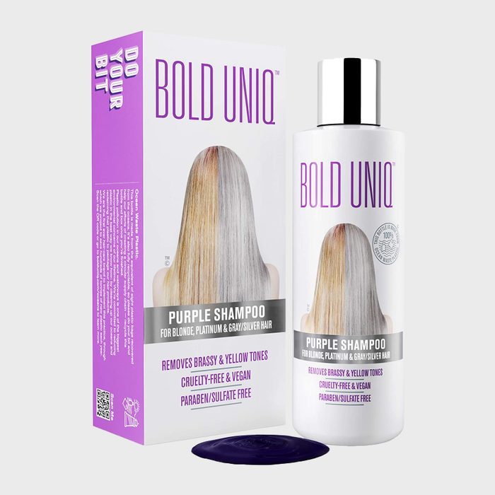 Bold Uniq Purple Shampoo for Blonde Hair
