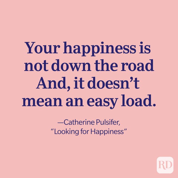 Catherine Pulsifer Quote, Looking For Happiness
