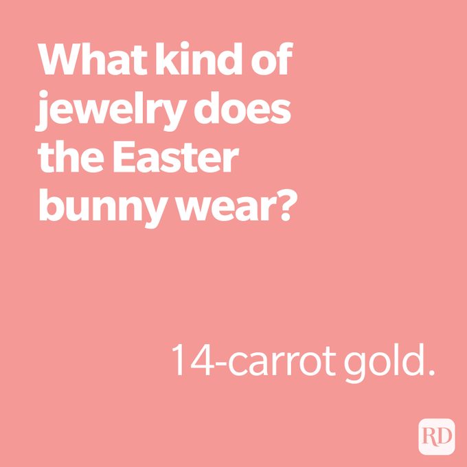 What kind of jewelry does the easter bunny wear?