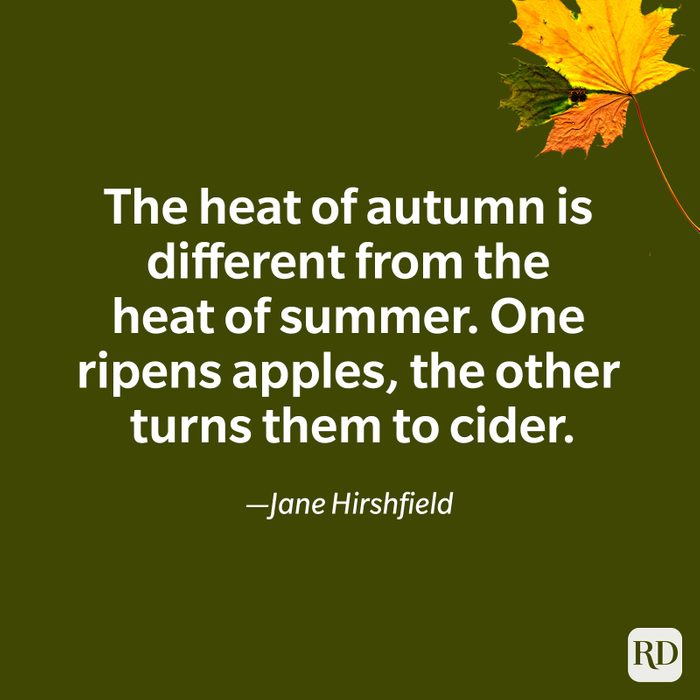 fall quote by Jane Hirshfield