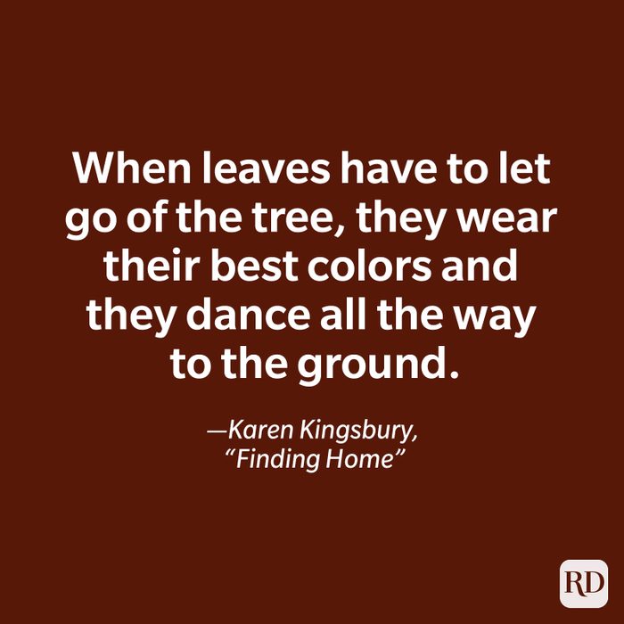 fall quote by Karen Kingsbury, Finding Home
