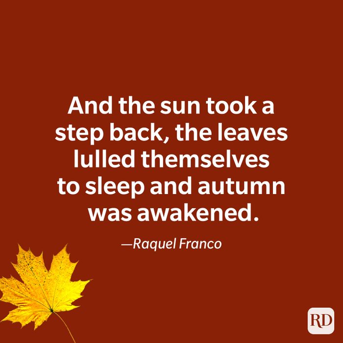 fall quote by Raquel Franco