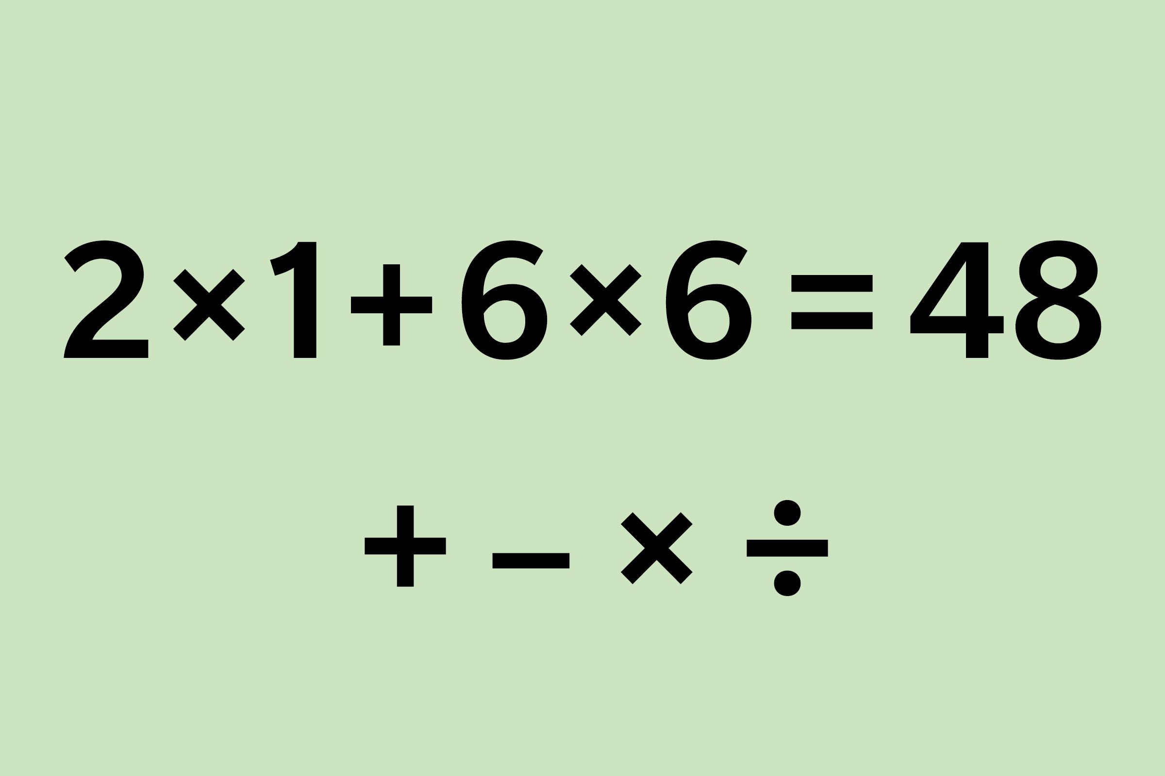 2x1+6x6=48