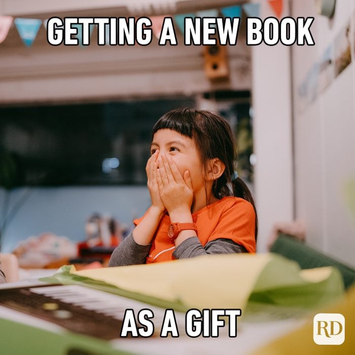 Getting A New Book As A Gift